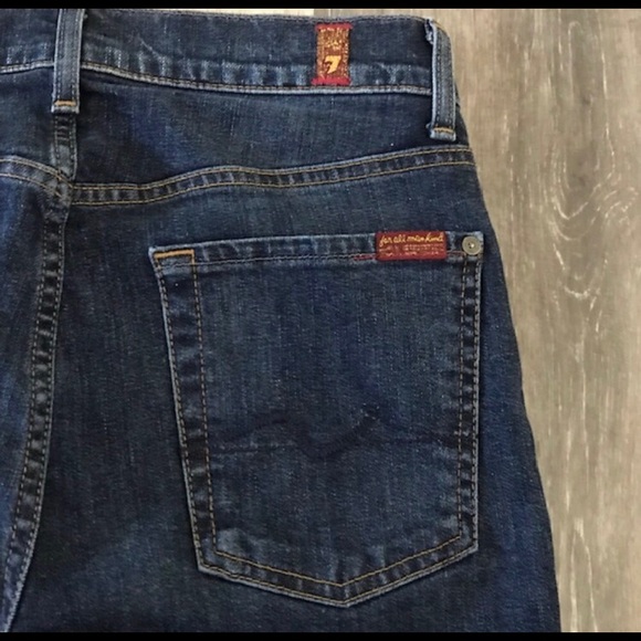 7 for all man kind denim slimmy jeans - Picture 5 of 7